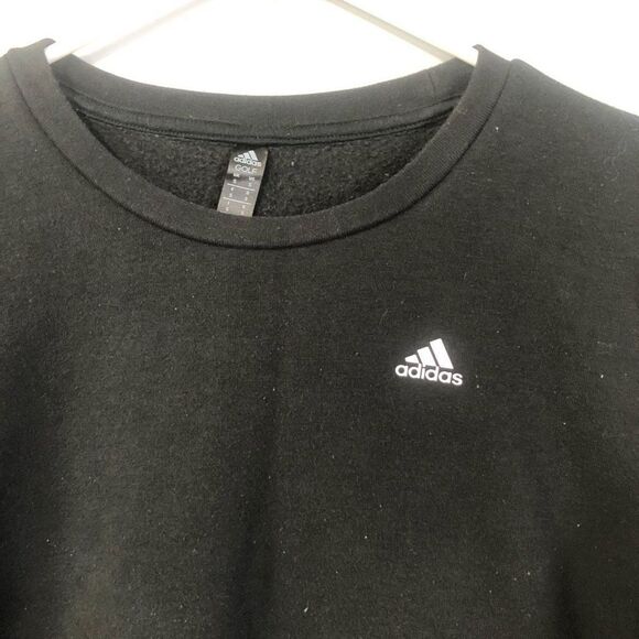 adidas golf black activewear for women size small crewneck - Picture 2 of 10